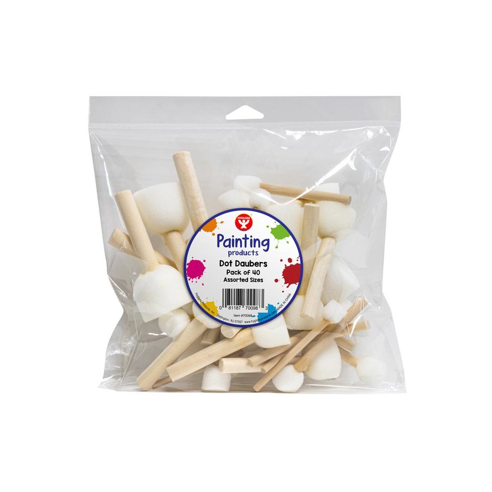 Dot Daubers, 4 Sizes, Pack of 40. Picture 1