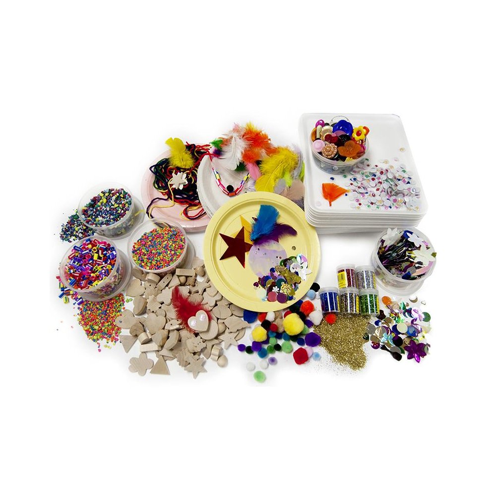 Collage Treasure Craft Box. Picture 1