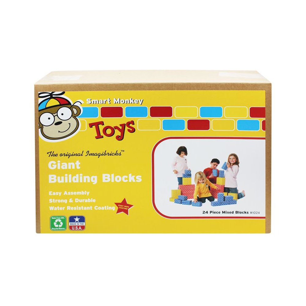 Imagibricks Giant Building 24Pc Set, Blocks. Picture 1