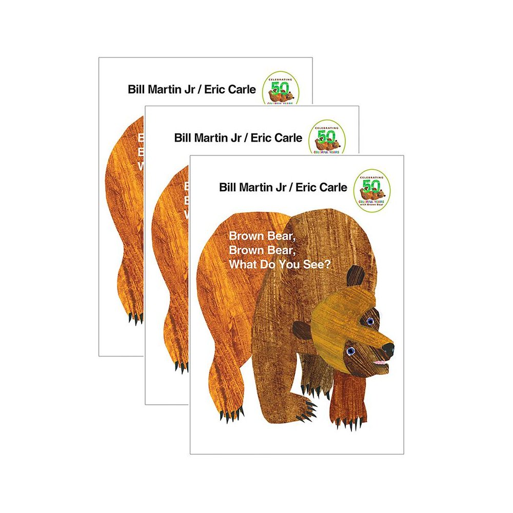Brown Bear, Brown Bear What Do You See?, Board Book, Pack of 3. Picture 1