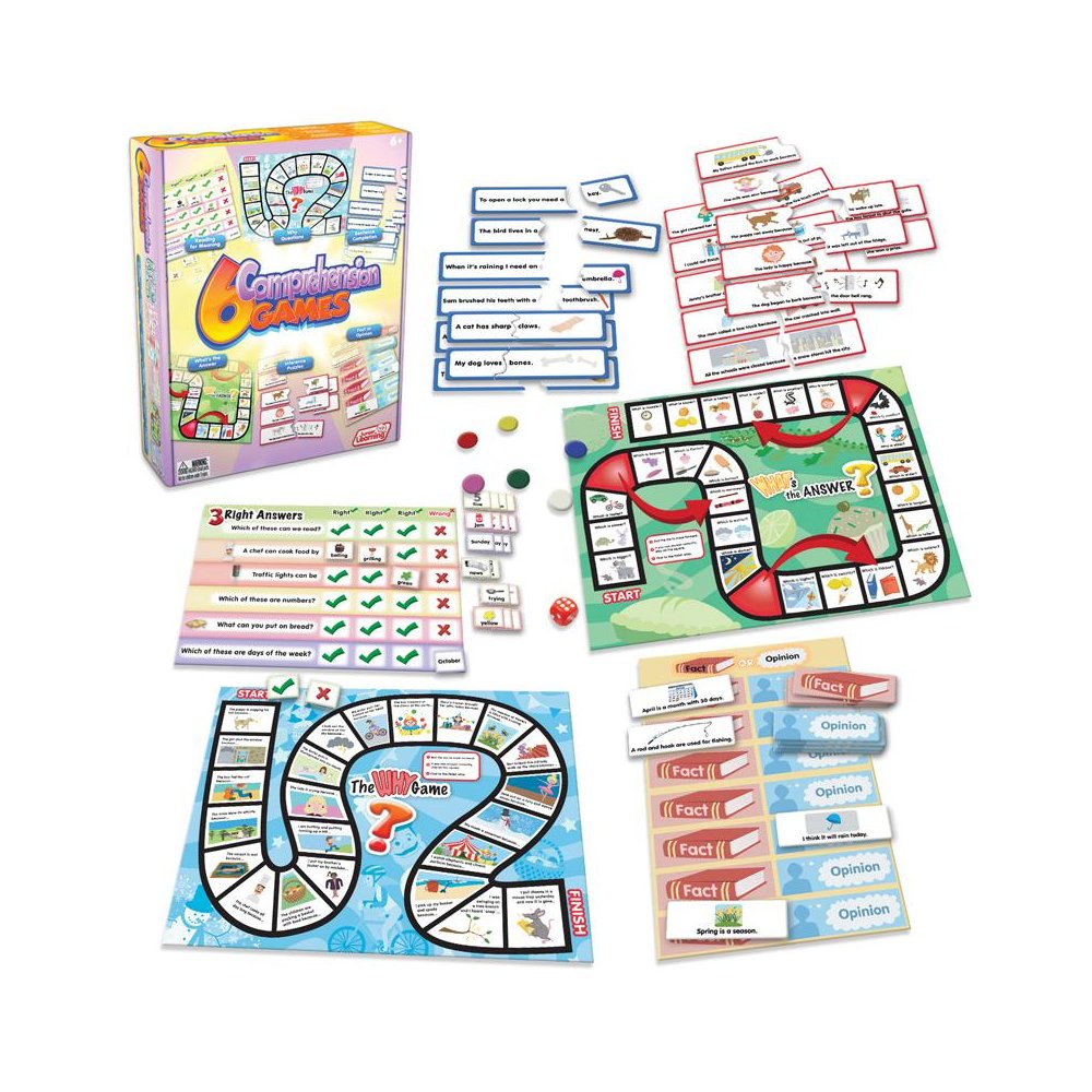 6 Comprehension Games. Picture 1