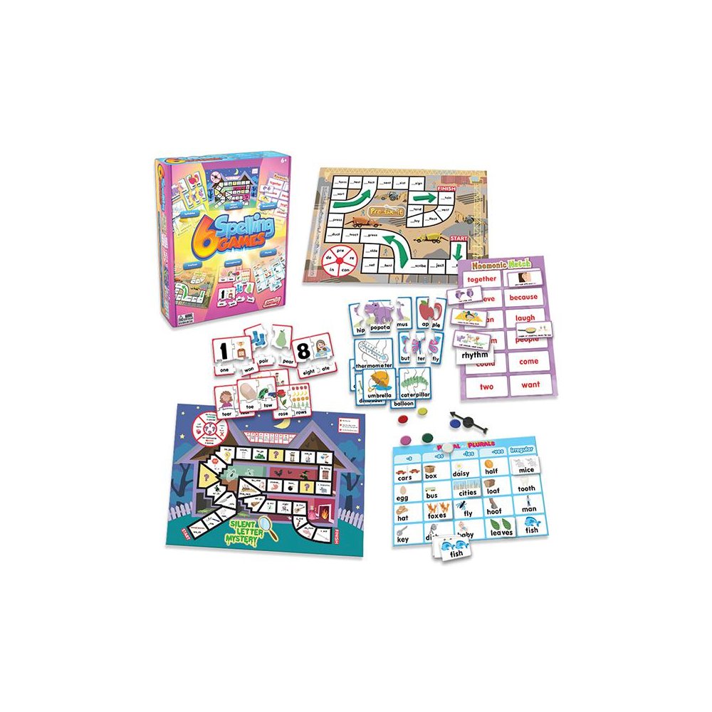 6 SPELLING GAMES. Picture 1