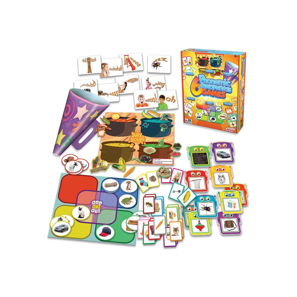 6 PHONEMIC AWARENESS GAMES. Picture 1