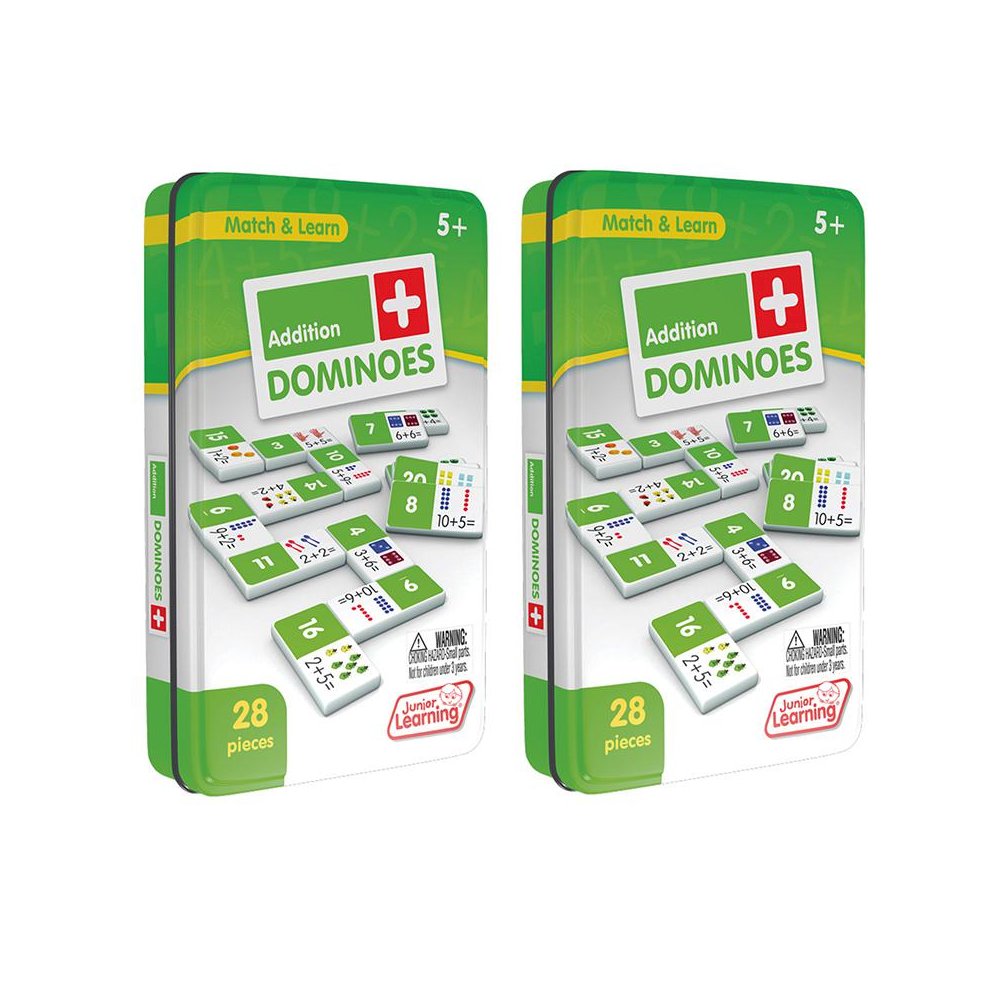 Addition Dominoes, 2 Sets. Picture 1