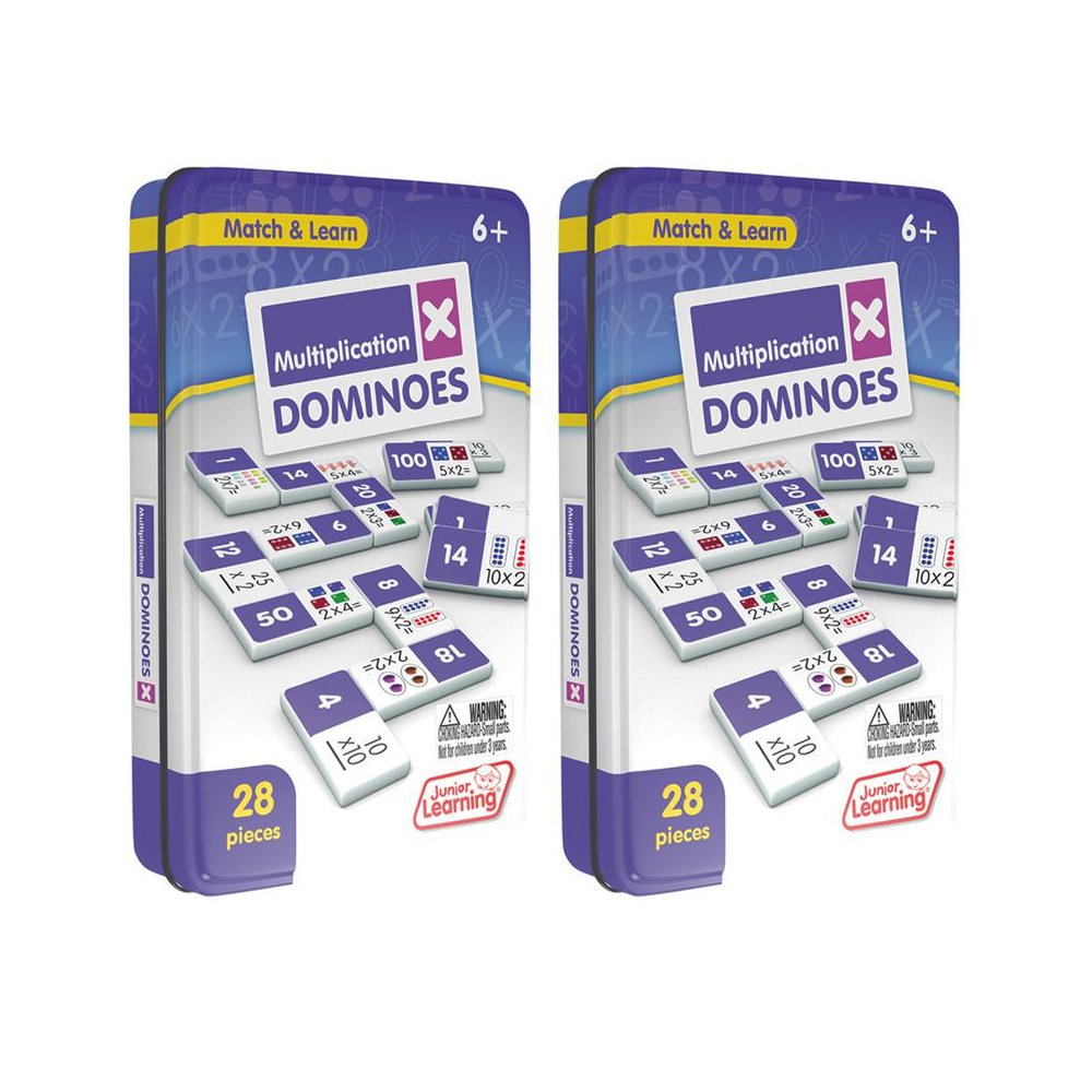 Multiplication Dominoes, 2 Sets. Picture 1