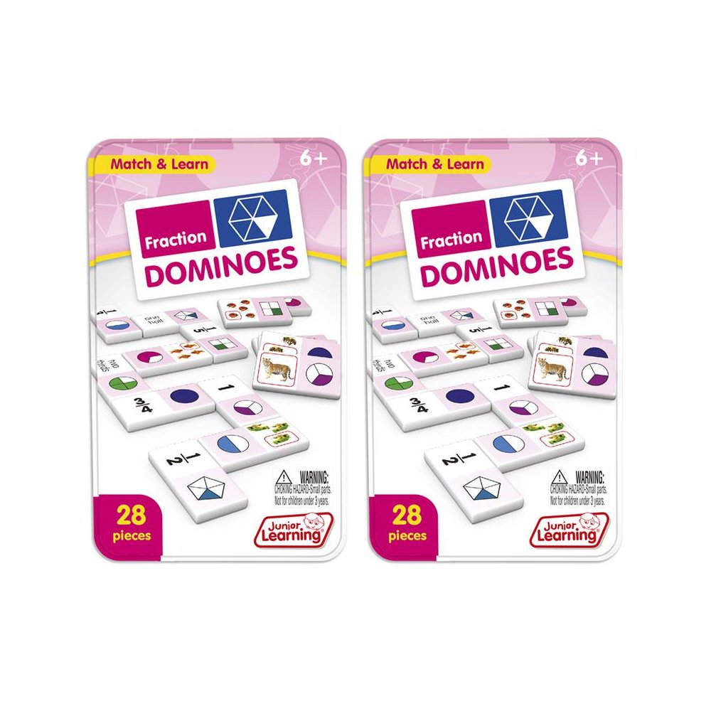 Fraction Dominoes, 2 Sets. Picture 1