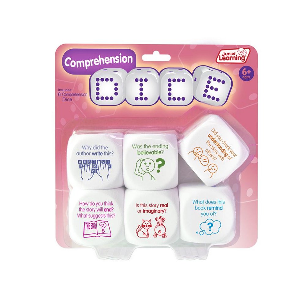 Comprehension Dice. Picture 1