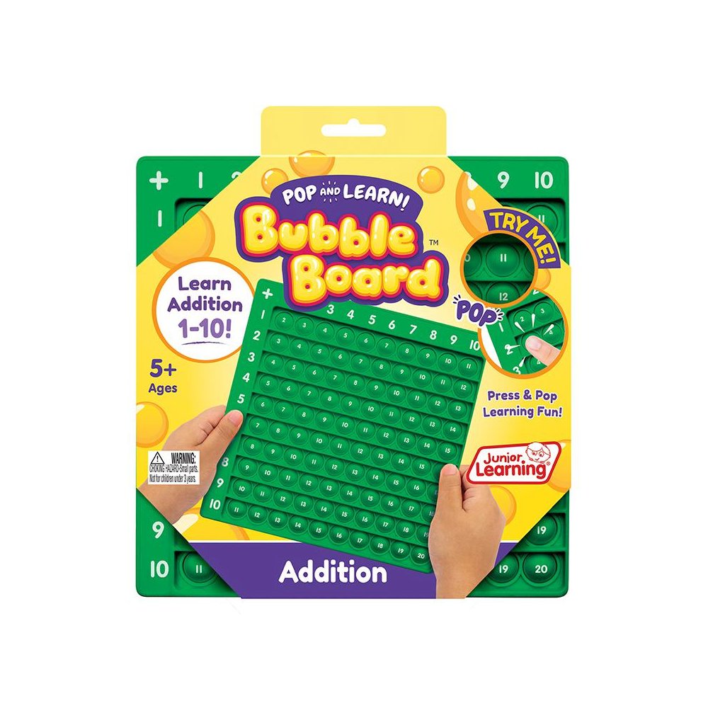 Addition Pop and Learn Bubble Board. Picture 1