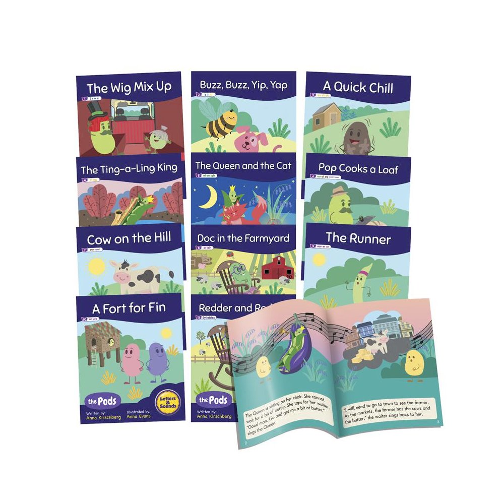 The Pods Readers – Phase 3, Set of 12. Picture 1
