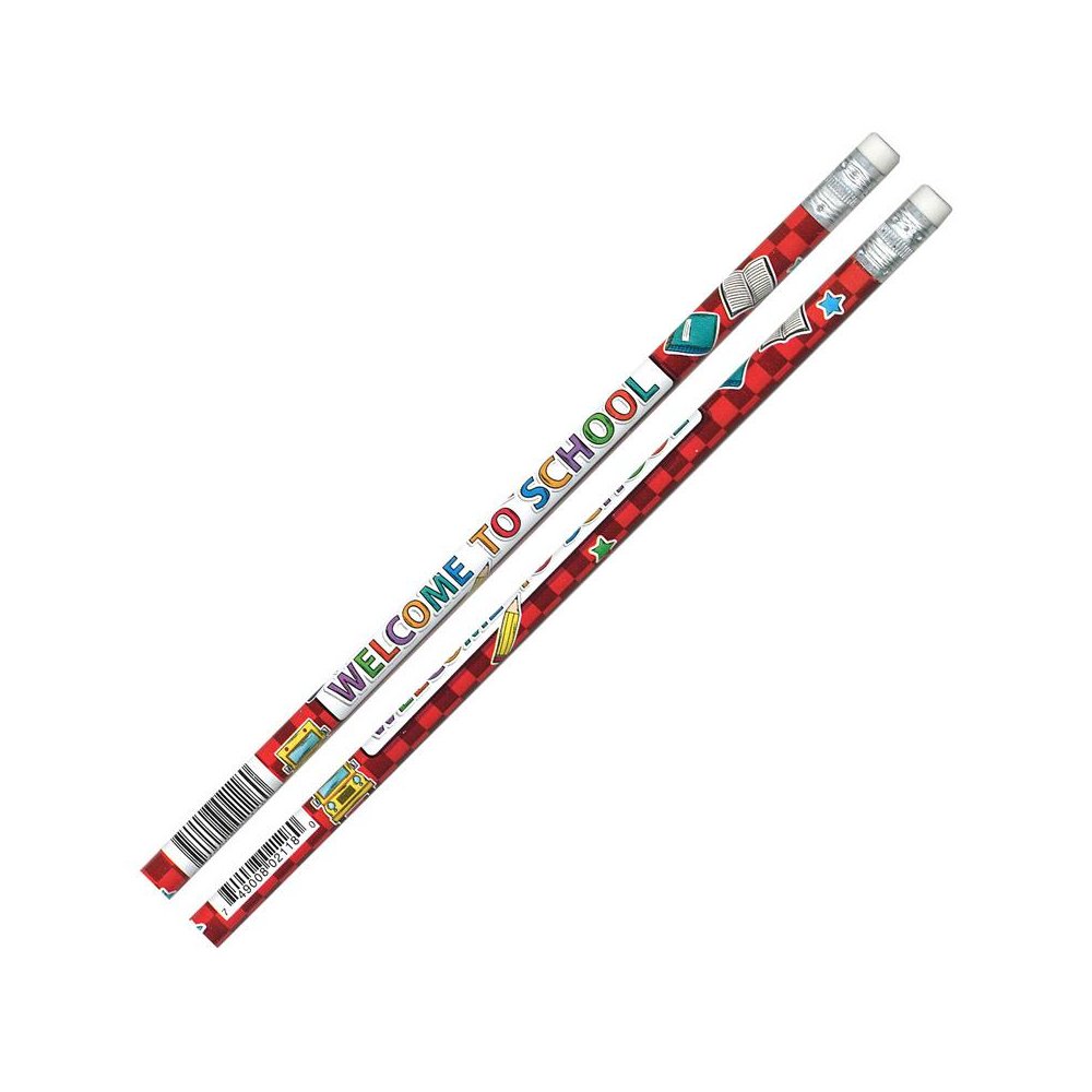 Pencils, Welcome to School!, 12 Per Pack, 12 Packs. Picture 1