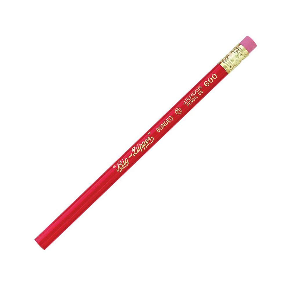 “Big-Dipper" Pencils, With Eraser, 12 Per Pack, 3 Packs. Picture 1