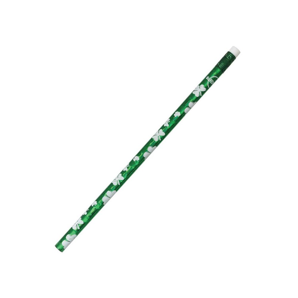 Shamrock Glitz Pencils, 12 Per Pack, 12 Packs. Picture 1