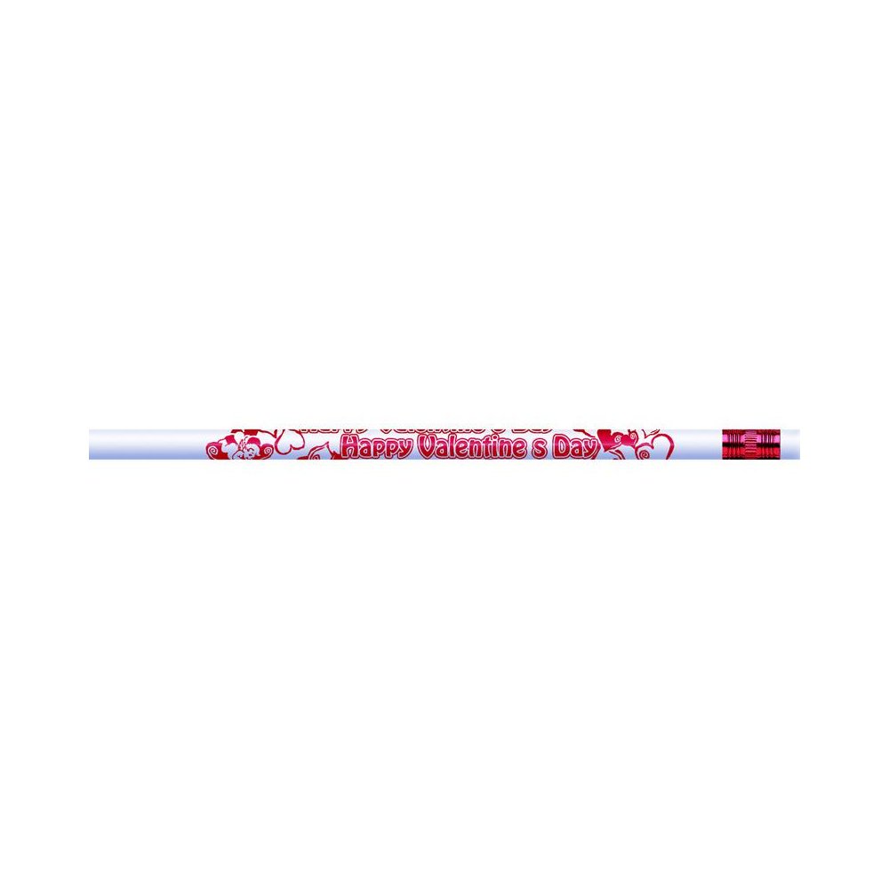Pencils, Happy Valentine’s Day Assortment, 12 Per Pack, 12 Packs. Picture 1