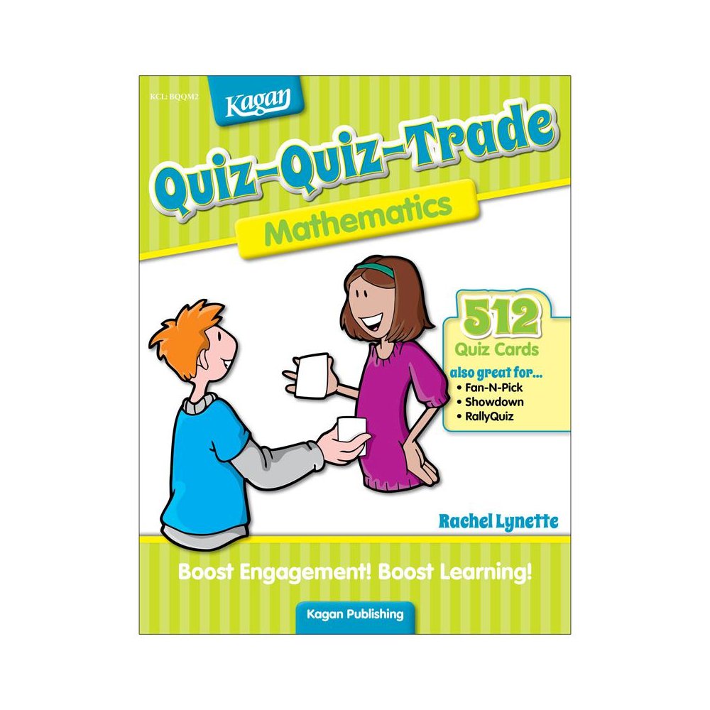 Quiz-Quiz-Trade: Mathematics (Grades 2-4). Picture 1