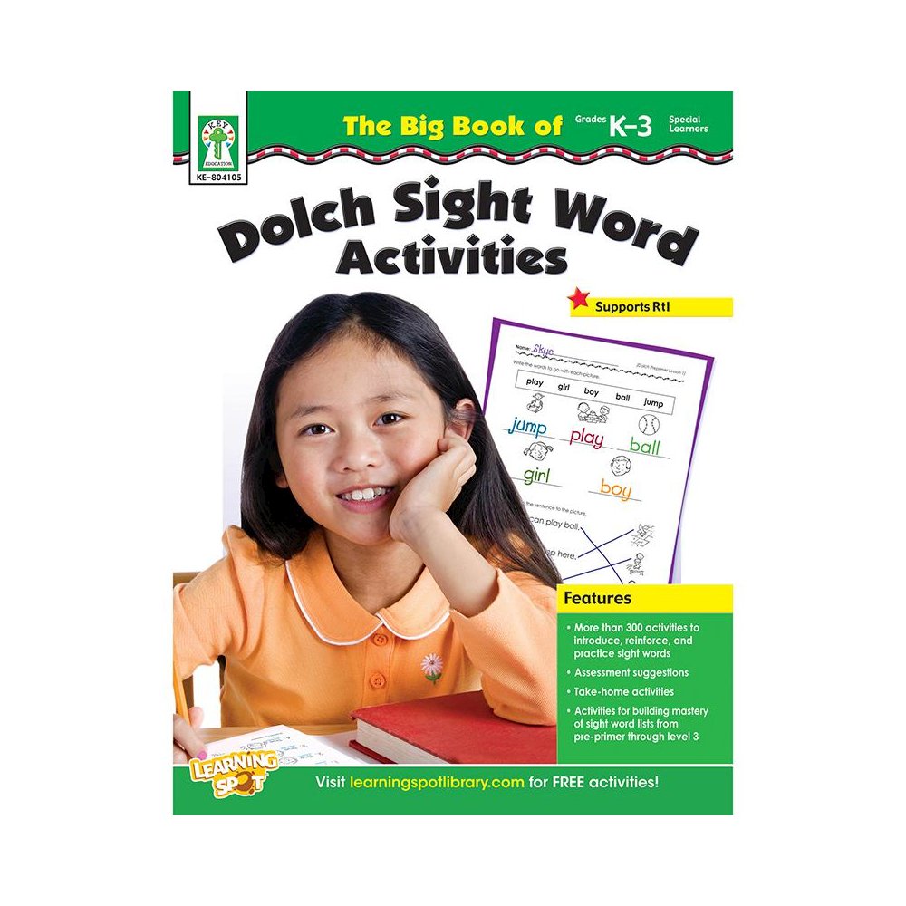 THE BIG BOOK OF DOLCH SIGHT WORD ACTIVITIES. Picture 1
