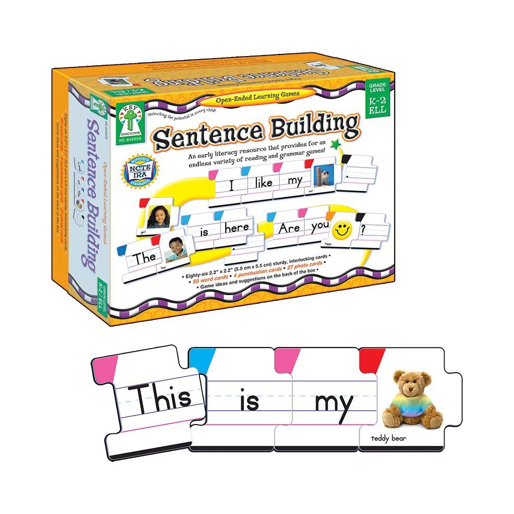 SENTENCE BUILDING. Picture 1