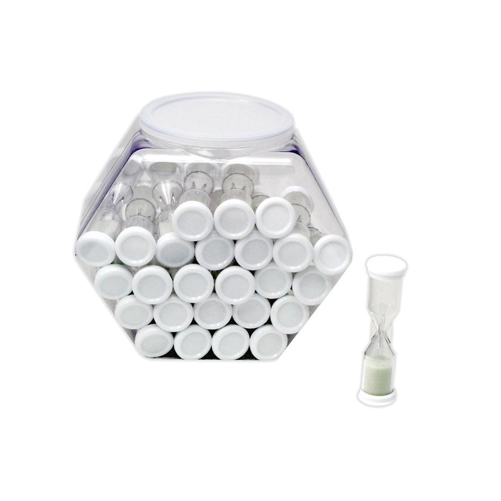 1 MINUTE SAND TIMER CLASSPACK 25 IN TUB. Picture 1