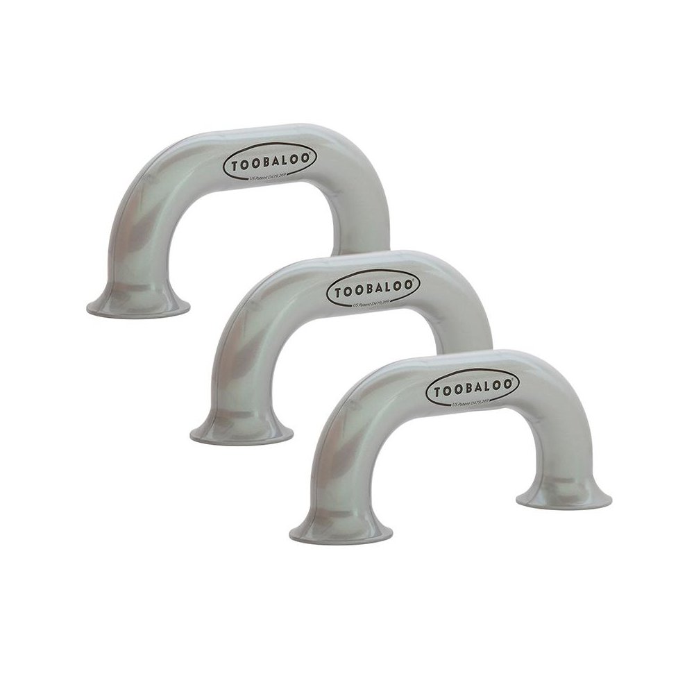 Toobaloo Phone Device, Silver, Pack of 3. Picture 1