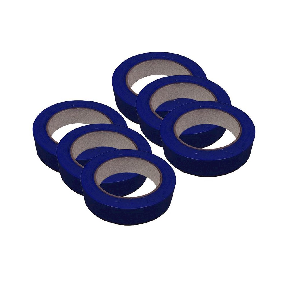 Floor Marking Tape, Navy, 6 Rolls. Picture 1