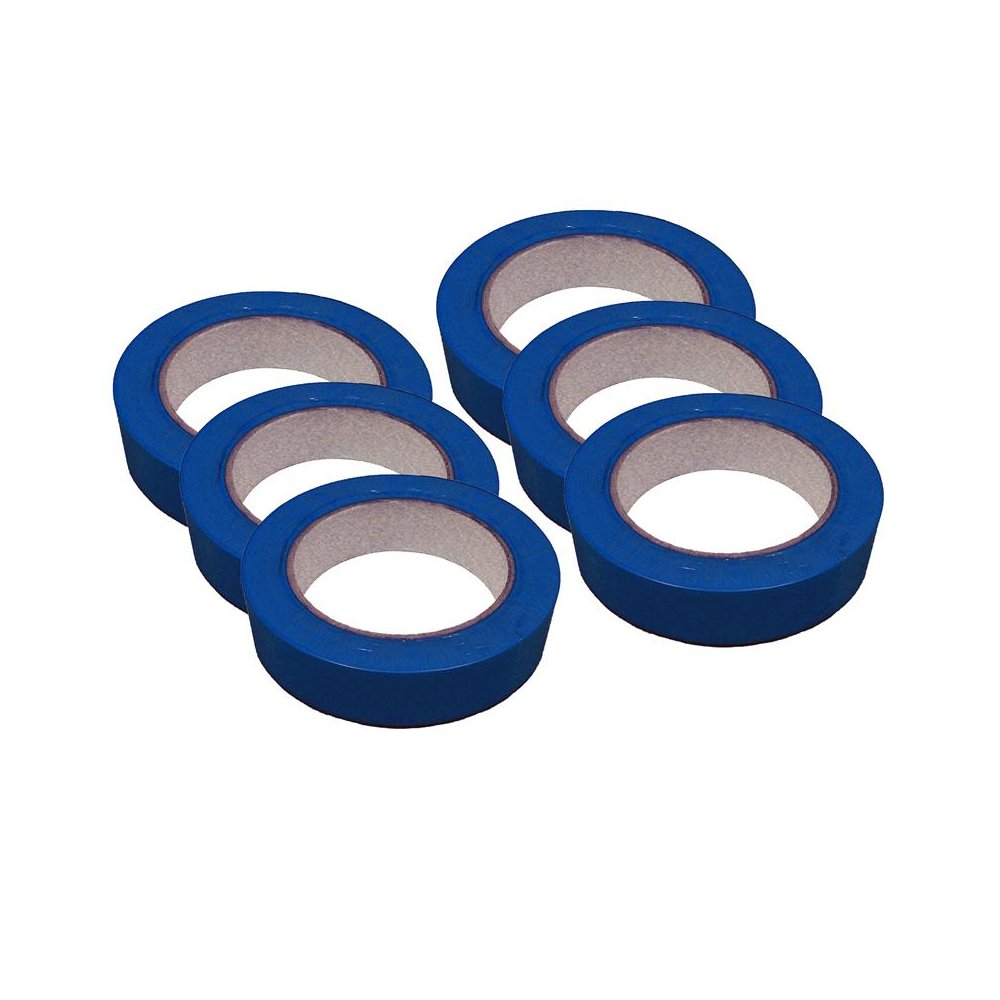 Floor Marking Tape, Royal Blue, 6 Rolls. Picture 1