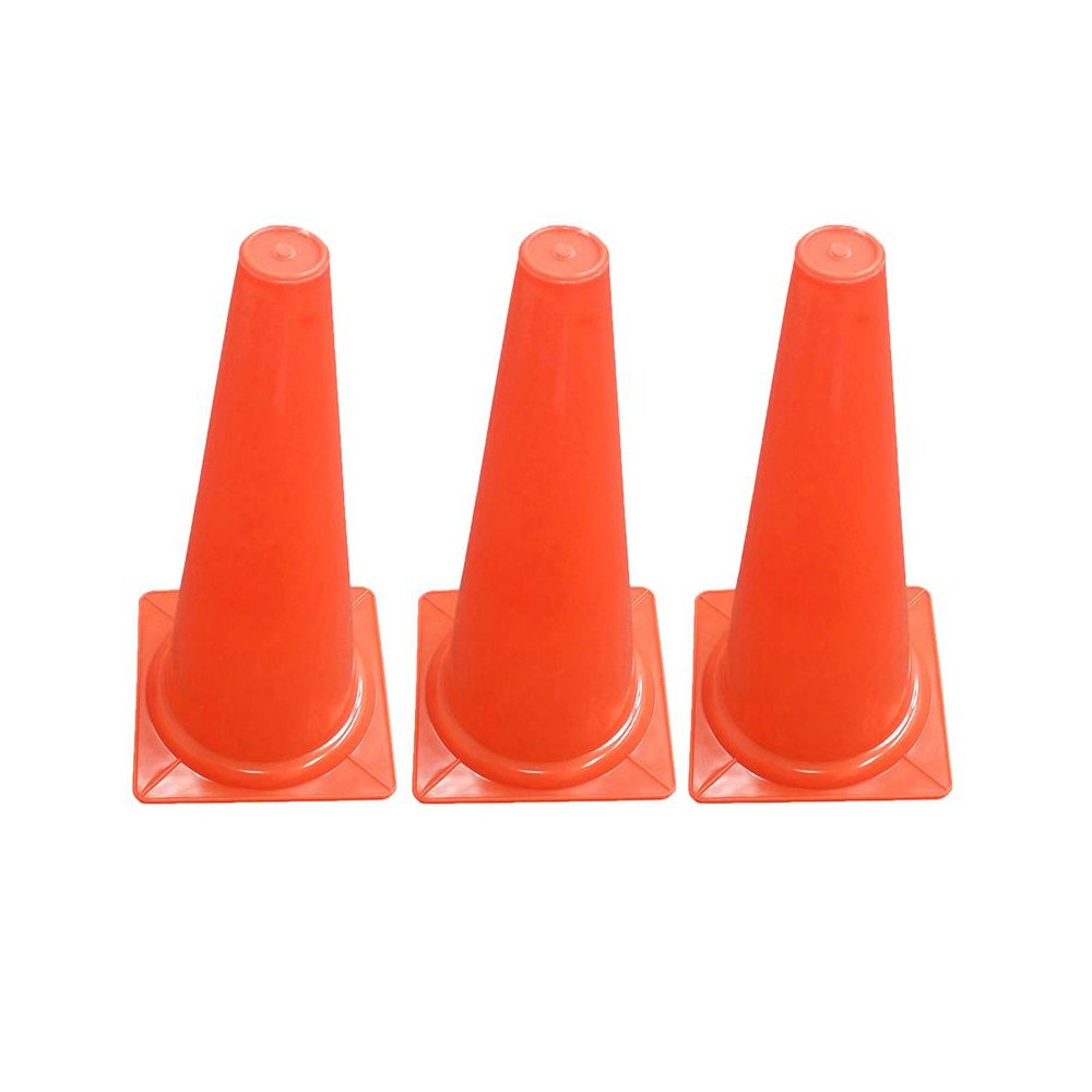 Safety Cone, 15" High, Pack of 3. Picture 1