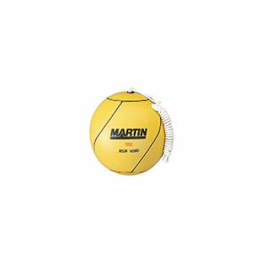TETHERBALL RUBBER NYLON WOUND W/ ROPE. Picture 2