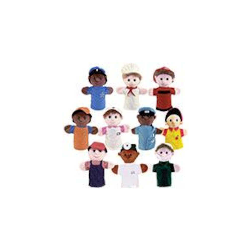 Community Helper Puppets Set Of 10. Picture 2