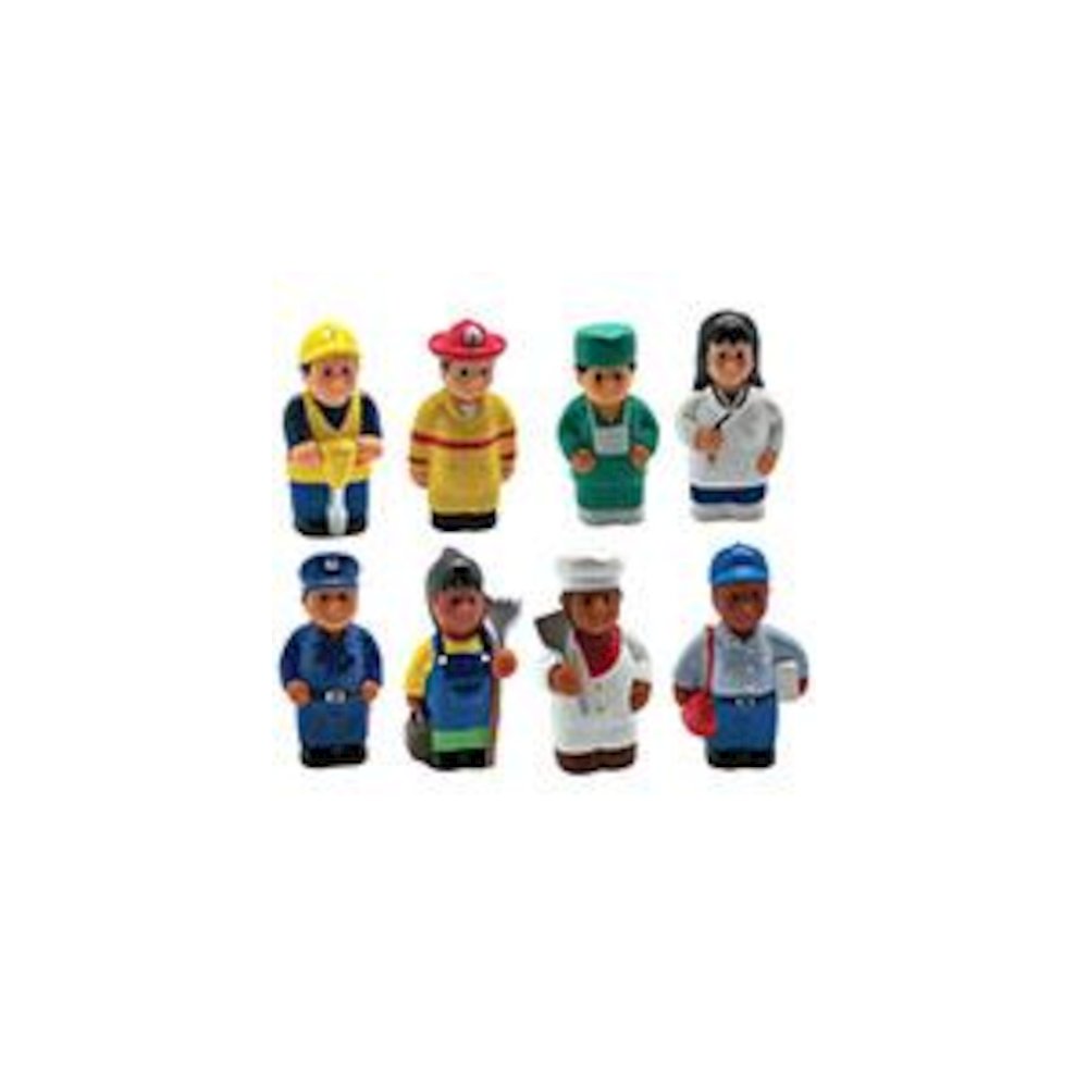 Multicultural Community Helper Fig, Set Of 8. Picture 2