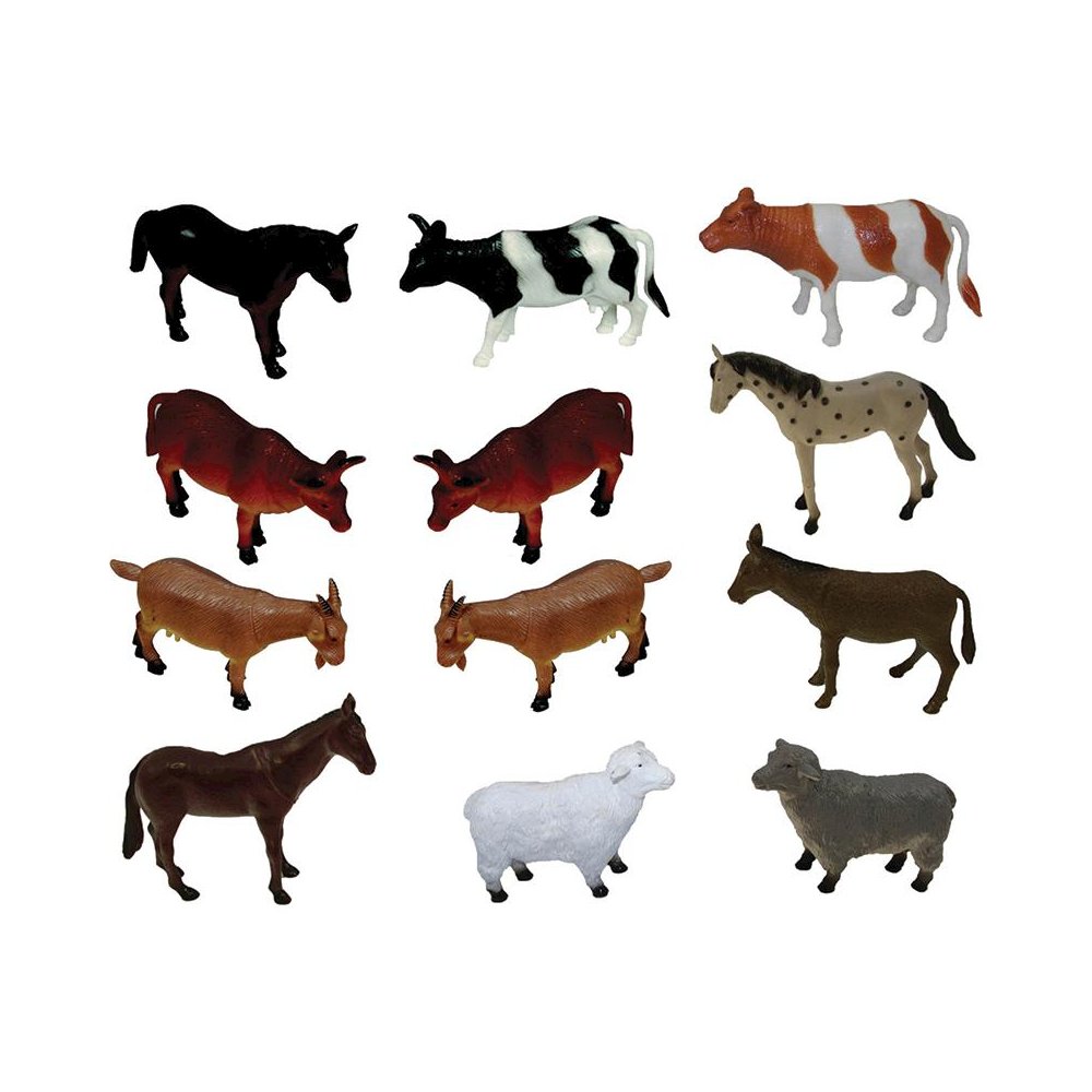 FARM ANIMALS PLAYSET. Picture 1