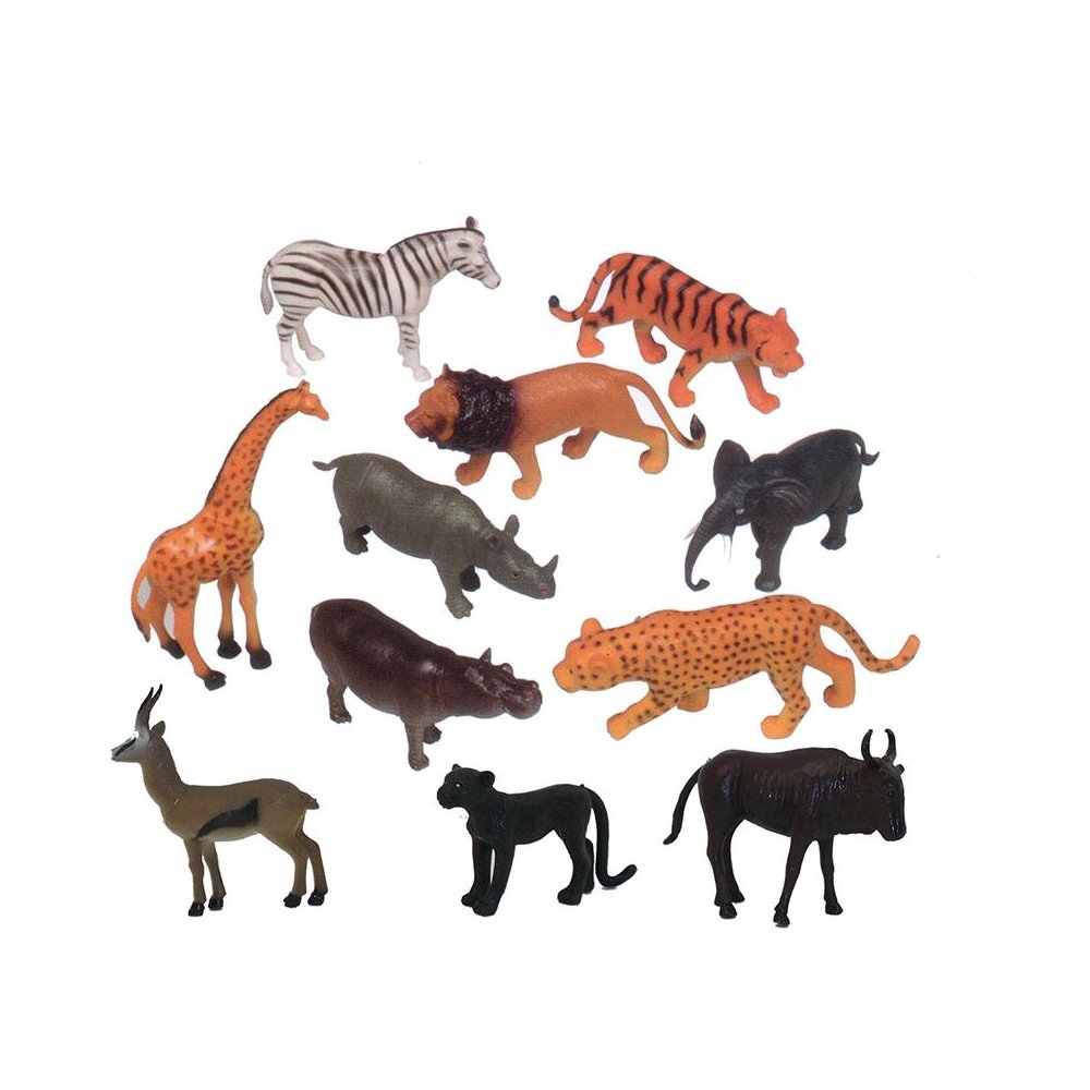 WILD ANIMALS PLAYSET. Picture 1