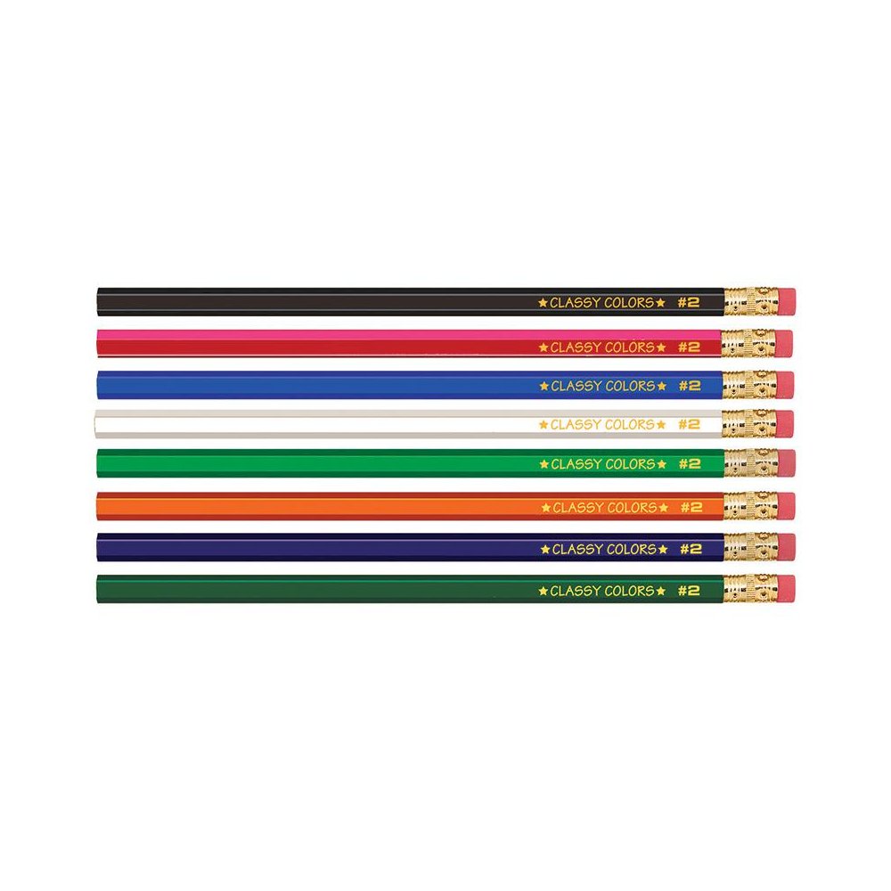 MUSGRAVE NO 2 GROSS WOOD CASE 144CT HEX PENCILS ASSORTED COLORS. Picture 1