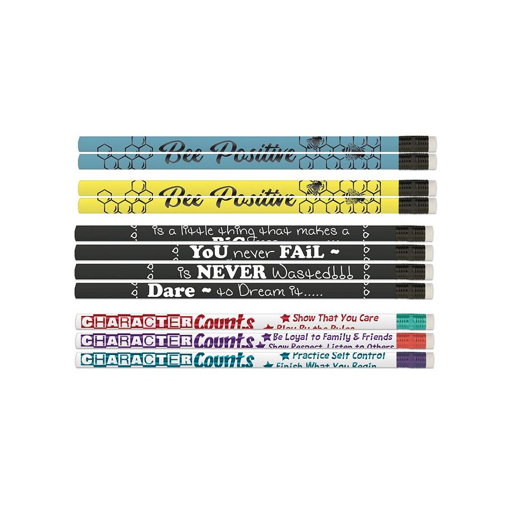 Teacher Character Pencils Assortment, Pack of 144. Picture 1
