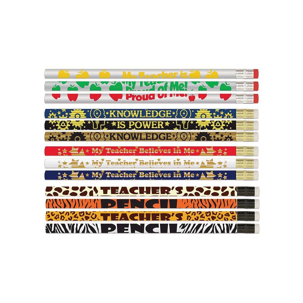 Teacher Rewards Pencils Assortment, Pack of 144. Picture 1