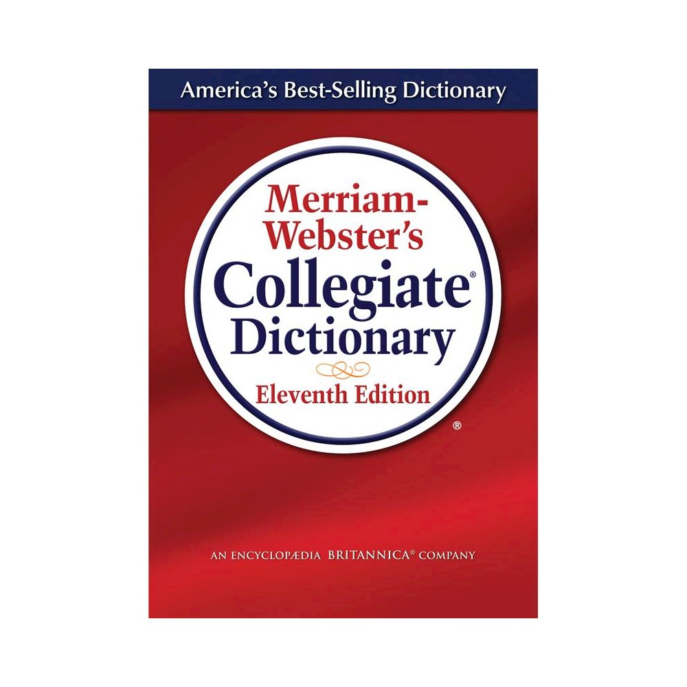 MERRIAM WEBSTERS COLLEGIATE DICTIONARY 11TH ED LAMINATED. Picture 1