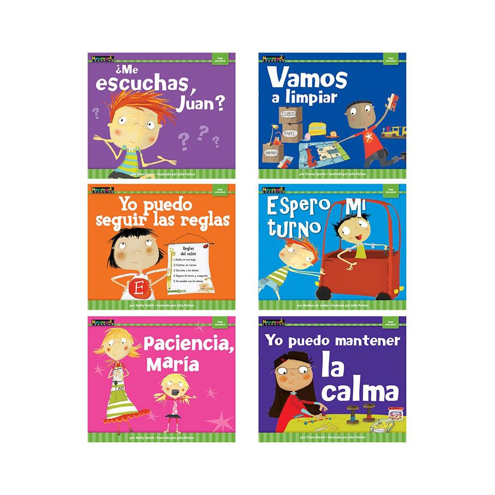 MySELF Readers: I Am in Control of Myself, Small Book, Spanish, Set of 6. Picture 1
