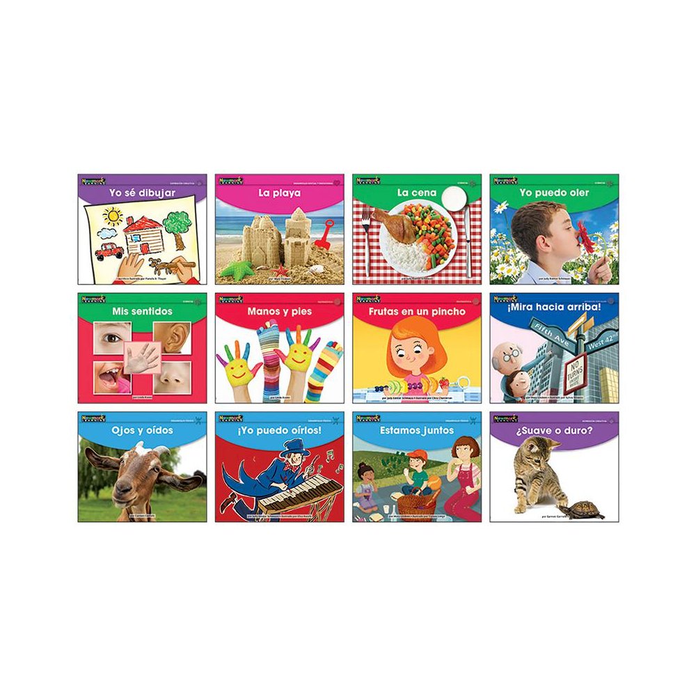 Early Rising Readers My Five Senses Theme Set, Spanish. Picture 1