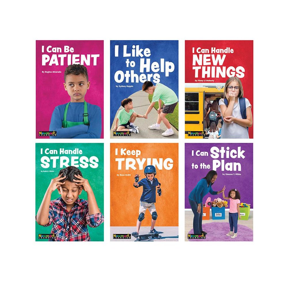 MySELF Readers: I Can Manage Myself and Set Goals, Small Book 6pack, English. Picture 1