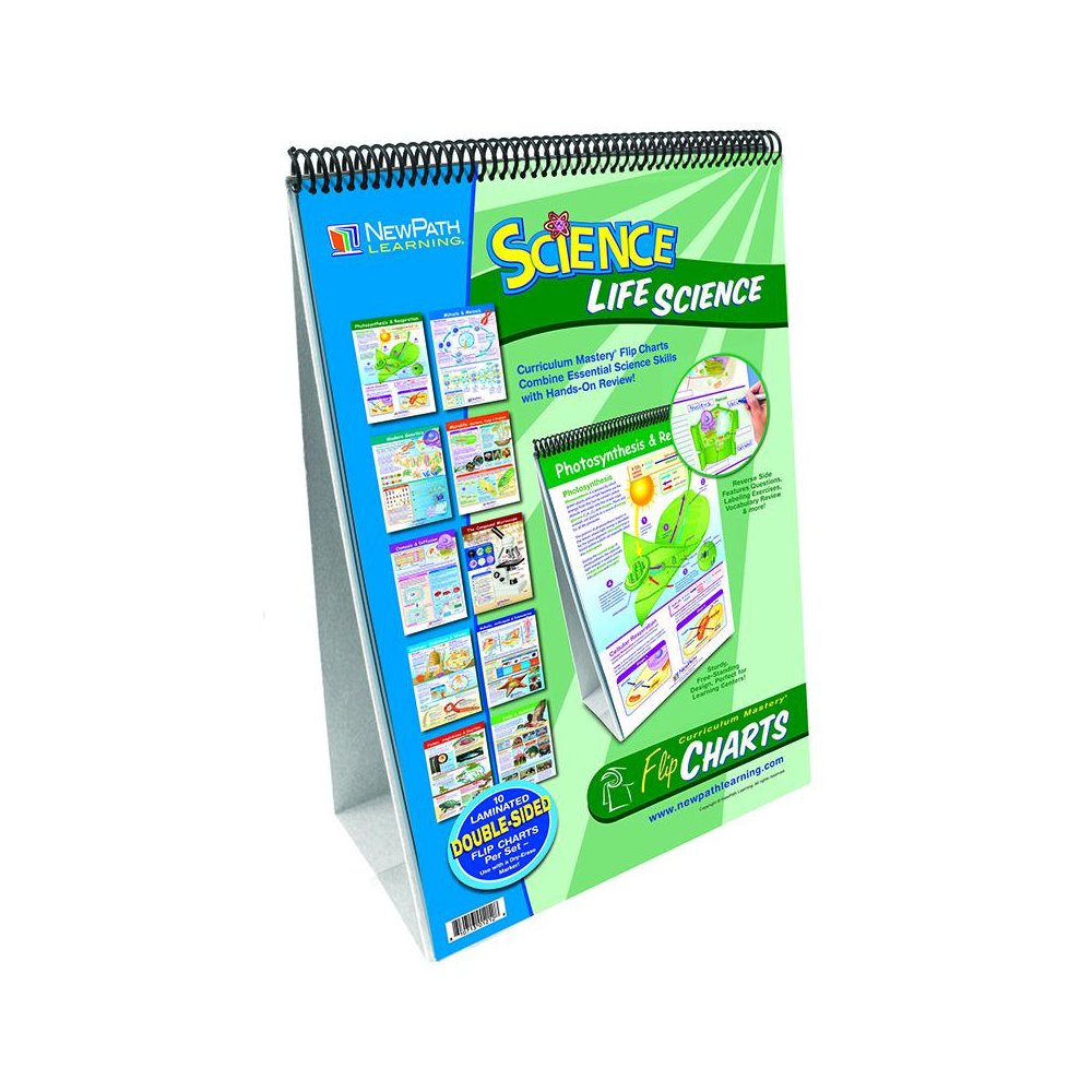 Middle School Life Science Flip, Chart Set. Picture 1