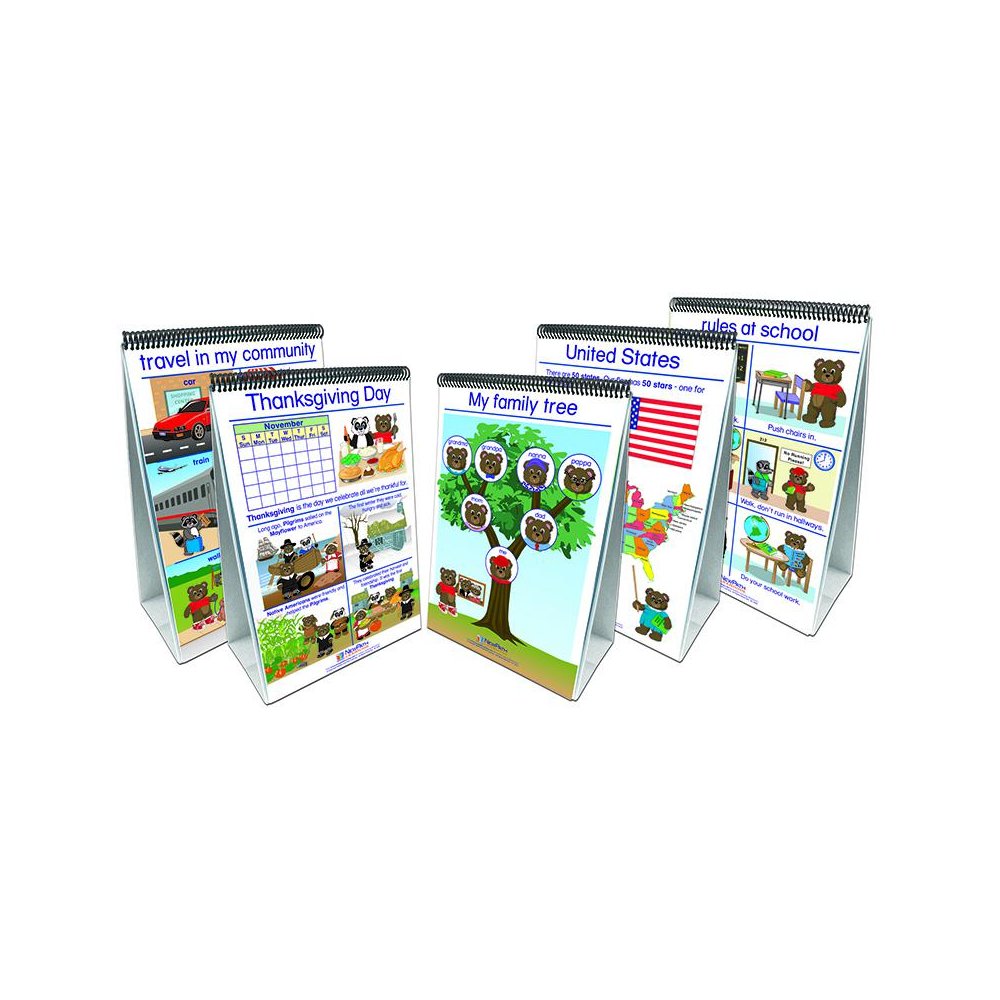Social Studies Readiness Flip Chart, Set of All 5. Picture 1
