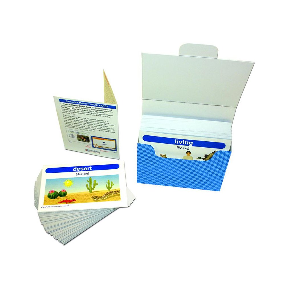 Science Vocabulary Builder Flash Card Set, Grades 1-2. Picture 1