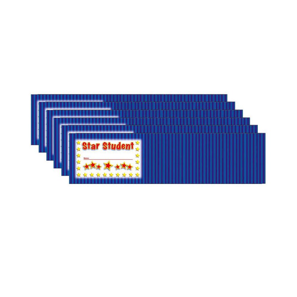 Star Student Punch Cards, 36 Per Pack, 6 Packs. Picture 1