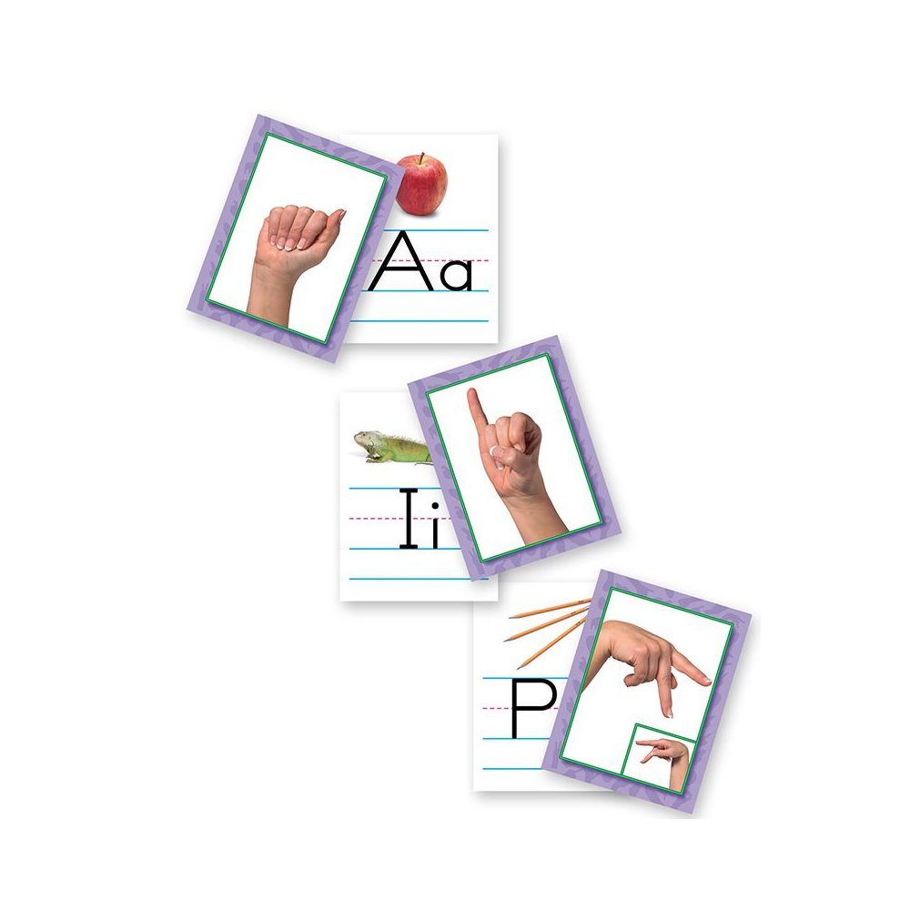American Sign Language Cards, Set Of 26. Picture 1