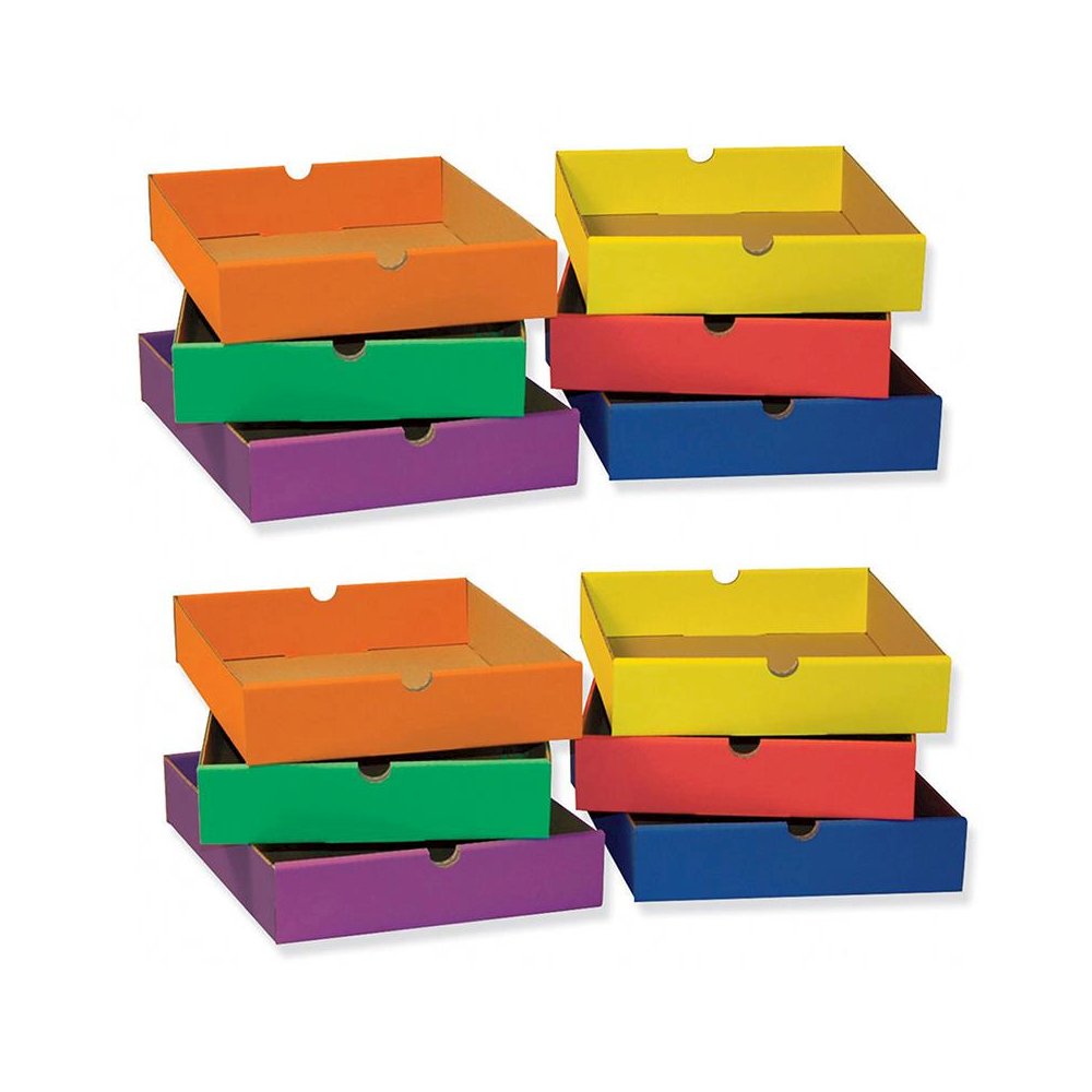 Drawers for 6-Shelf Organizer, 6 Drawers Per Set, 2 Sets. Picture 1