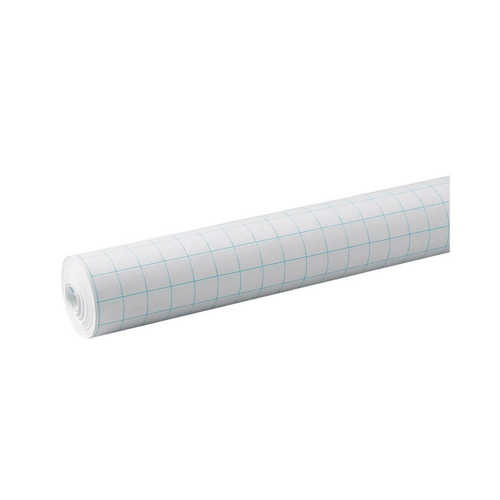 Grid Paper Roll, White, 1" Quadrille Ruled 34" x 200', 1 Roll. Picture 1