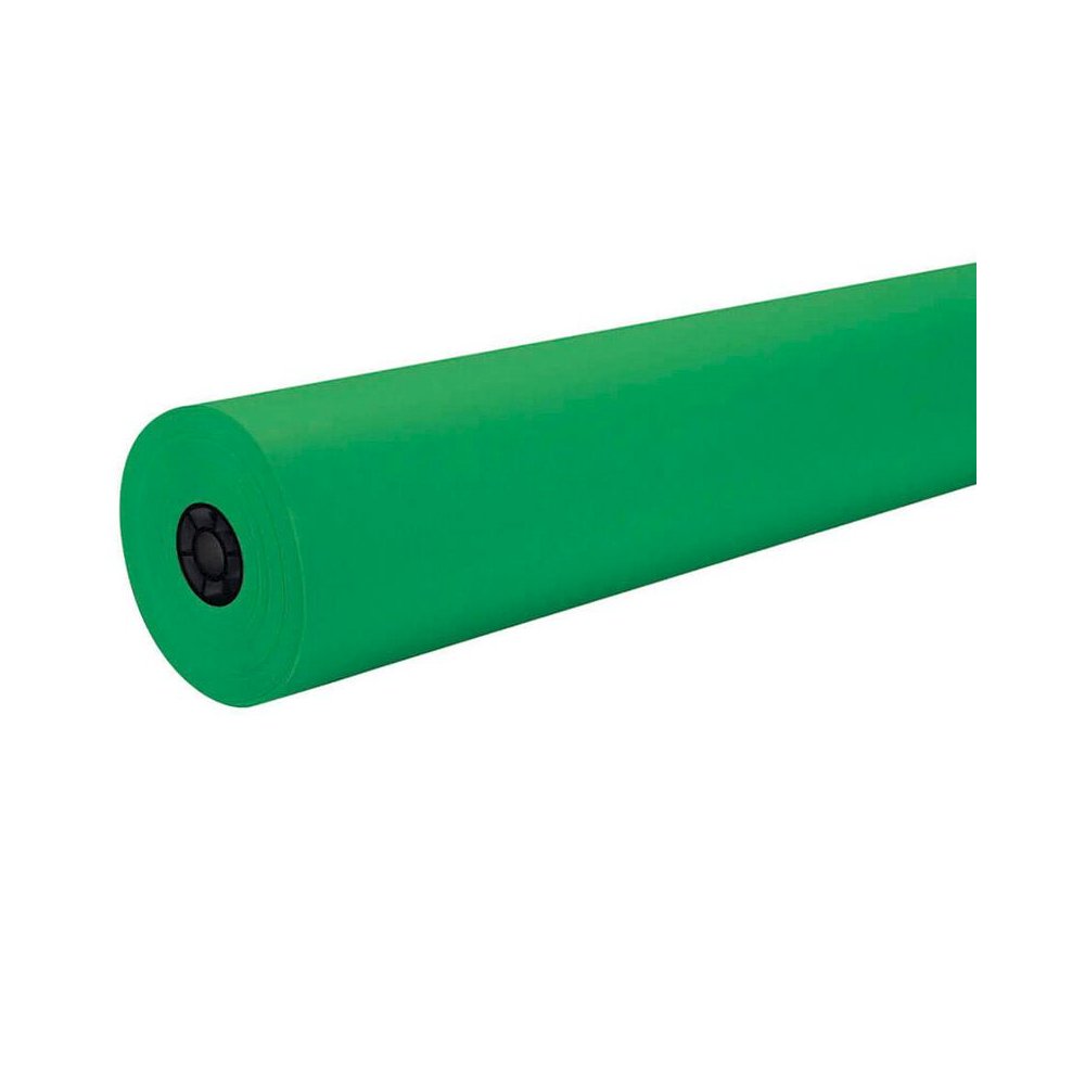 Art Paper Roll, Festive Green, 36" x 500', 1 Roll. Picture 1
