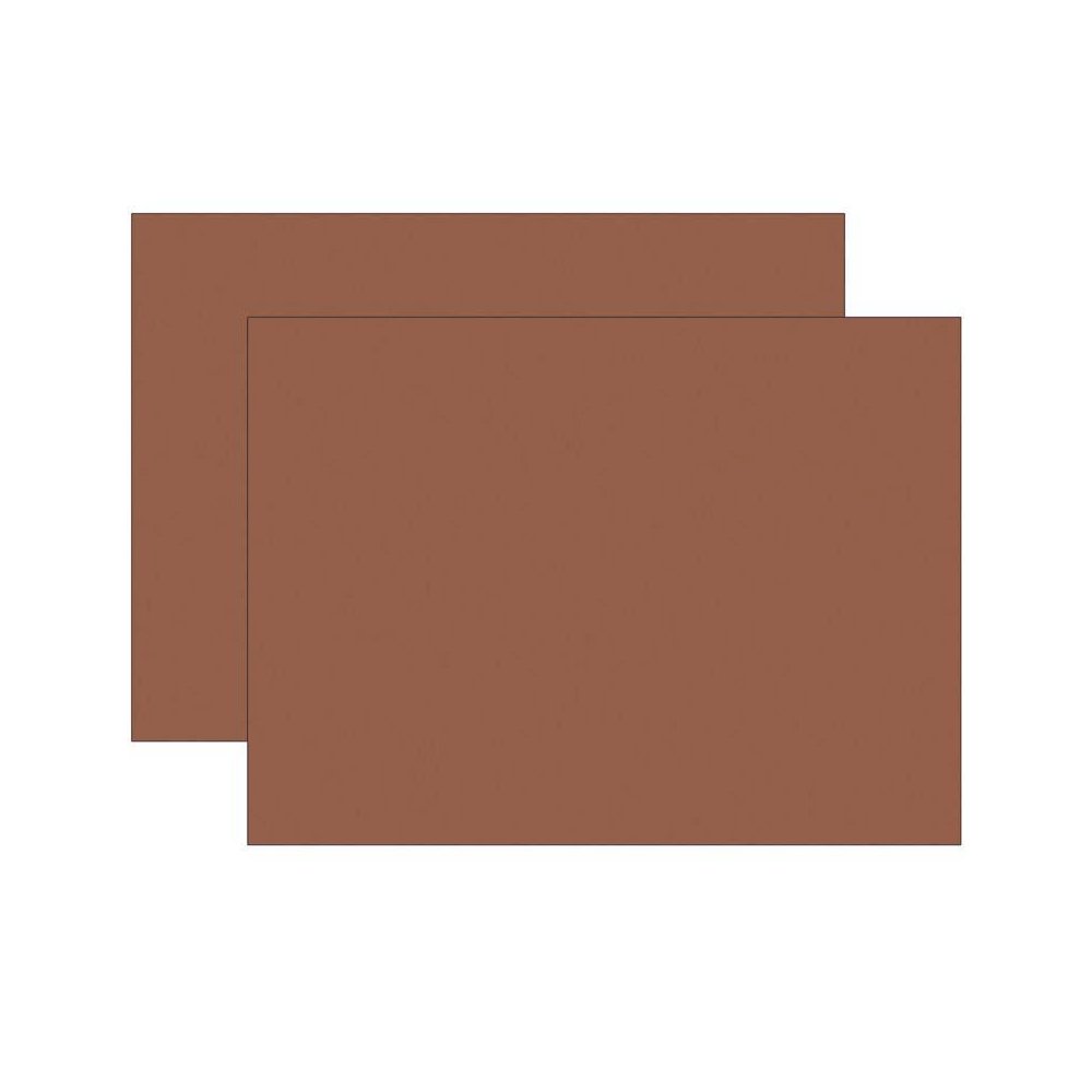 Construction Paper, Warm Brown, 18" x 24", 50 Sheets Per Pack, 2 Packs. Picture 1