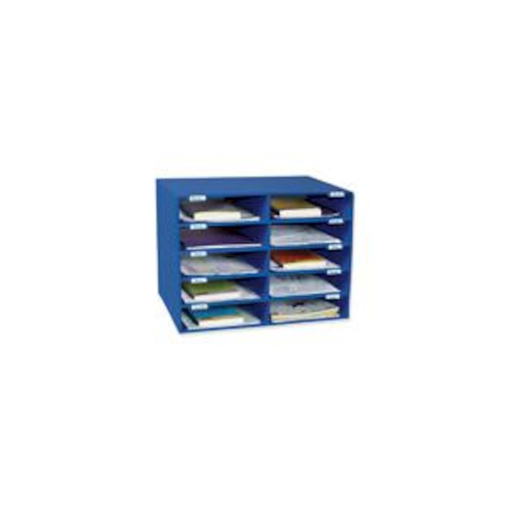 Mail Box - 10 Mail Slots Blue. Picture 2