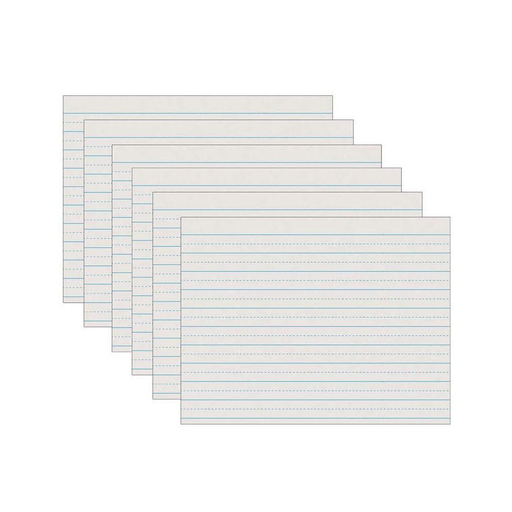 Newsprint Handwriting Paper, Grade 2, 500 Sheets Per Pack, 5 Packs. Picture 1
