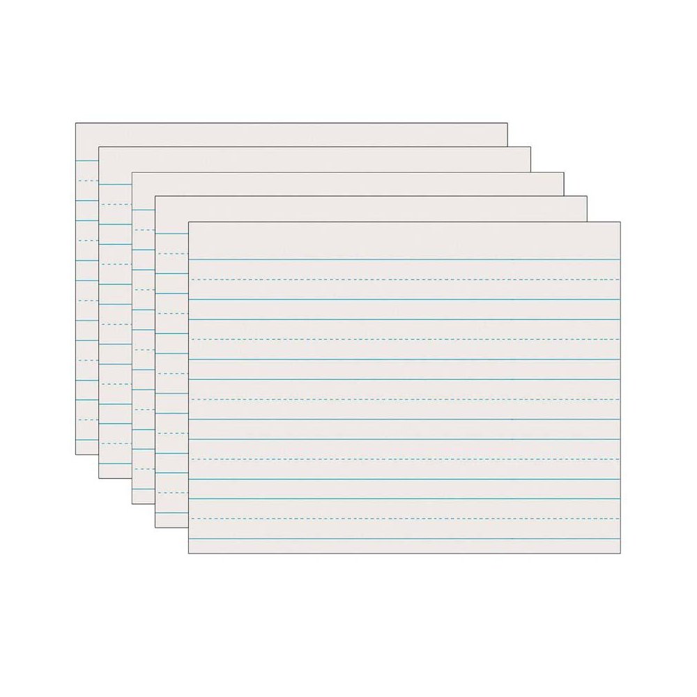 Newsprint Handwriting Paper, Skip-A-Line, Grade 1, 500 Sheets Per Pack, 5 Packs. Picture 1