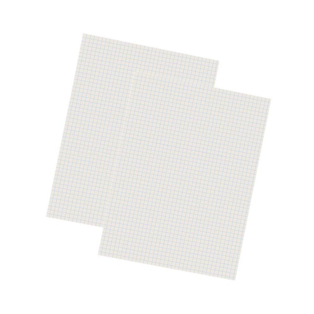 Grid Ruled Drawing Paper, 1/4" Quadrille Ruled, 500 Sheets Per Pack, 2 Packs. Picture 1